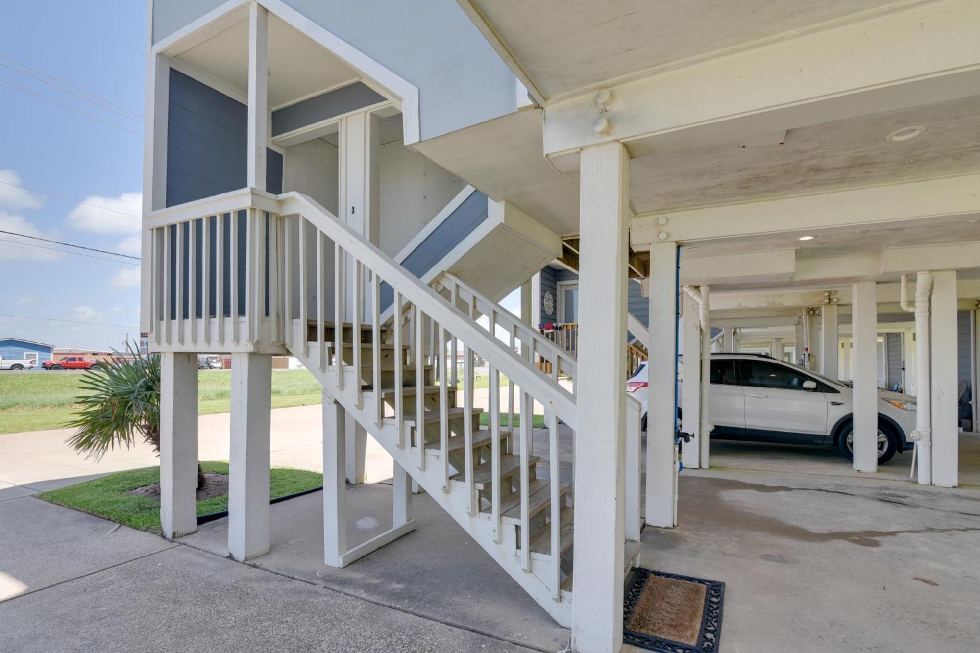 Galveston Townhome With Balconies Walk To Beach! Extérieur photo
