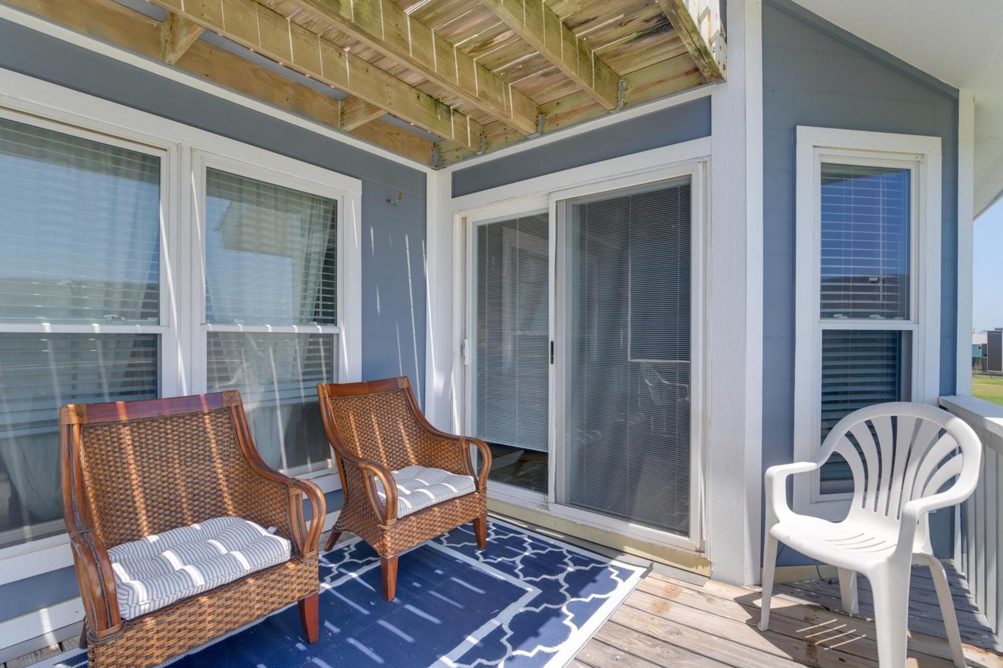 Galveston Townhome With Balconies Walk To Beach! Extérieur photo